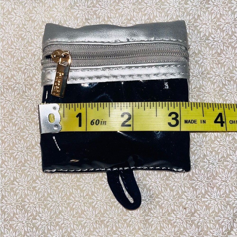 Pursen Silver Quilted Drawstring Bag Jewelry Organizer - Picture 7 of 8